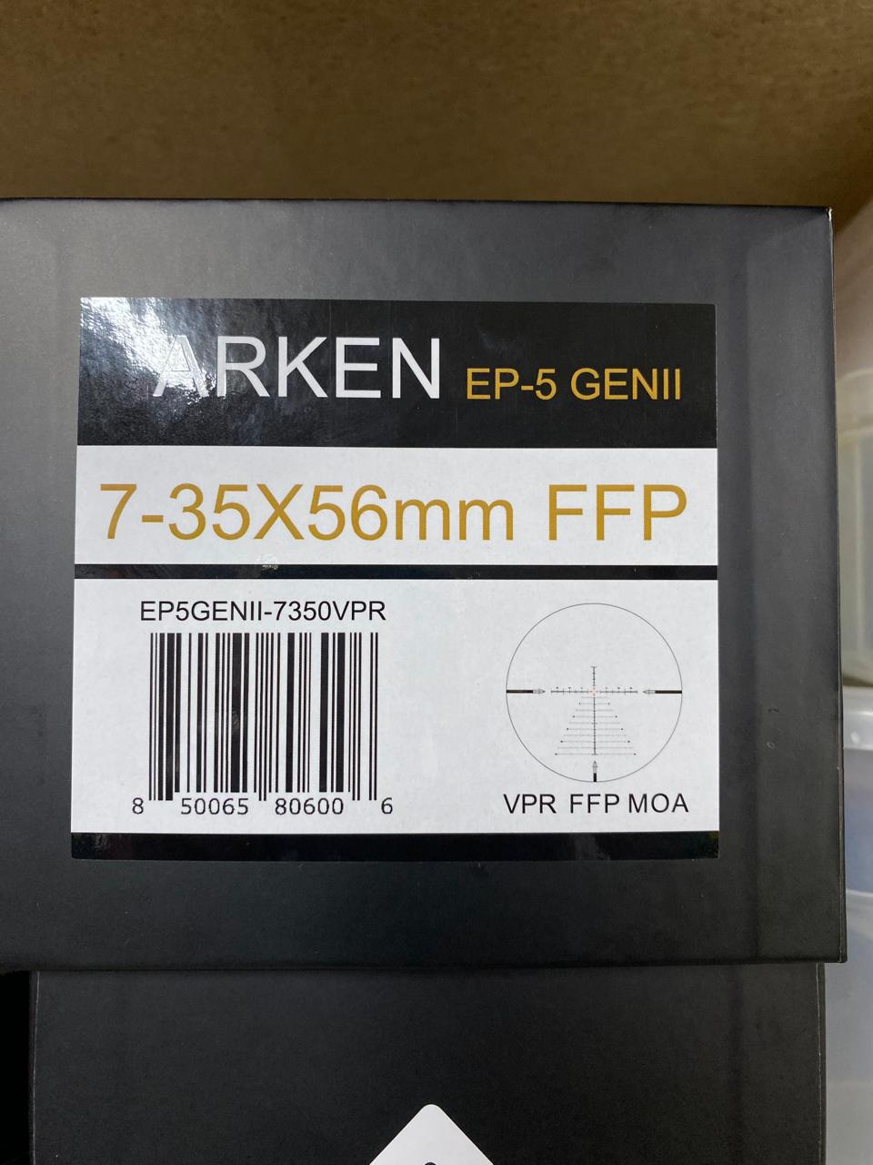 Arken EP5 7-35 GENII and Burris XTR rings - Image 1