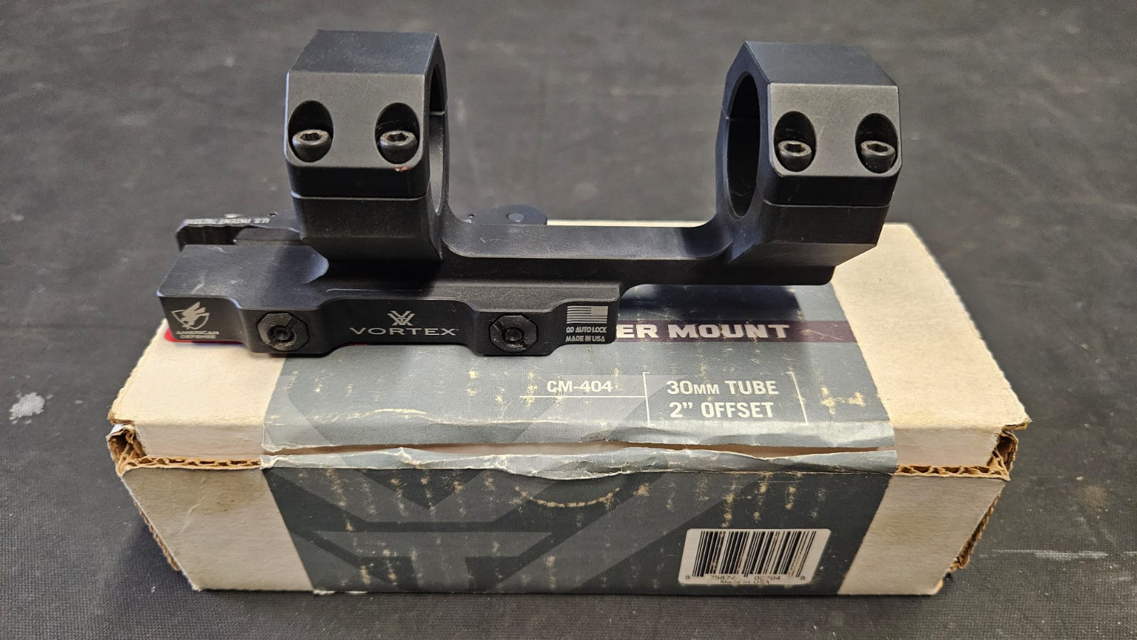 Vortex Cantilever 2" offset 30mm Quick Detach mounting system